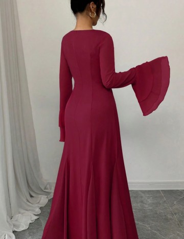 Rochie maxi Shein, vișiniu