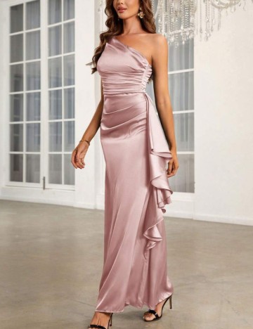 Rochie de ocazie Shein, roz