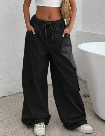 Pantaloni Shein, negru