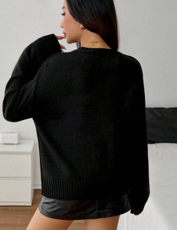 Pulover Shein, negru