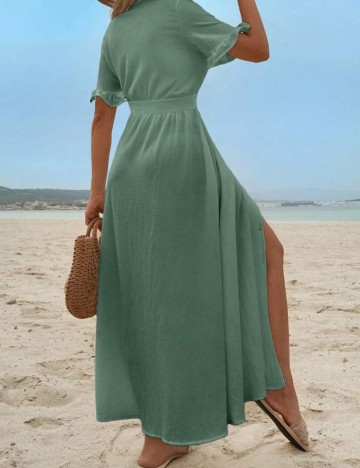 Rochie de plajă Shein, verde