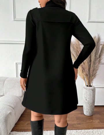 Set Bluză și Sarafan Shein Curve+, negru