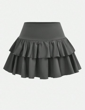 Fustă Pantalon Shein, gri