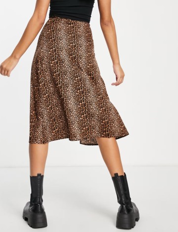Fustă midi Daisy Street, mix culori