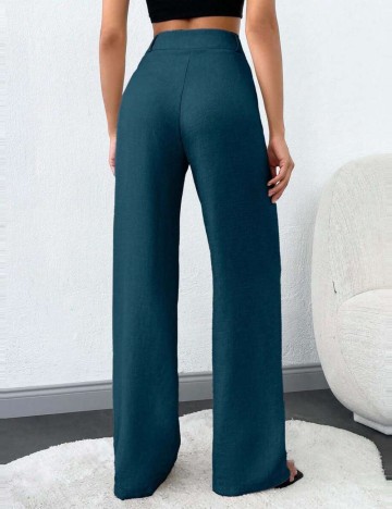 Pantaloni Shein, turcoaz