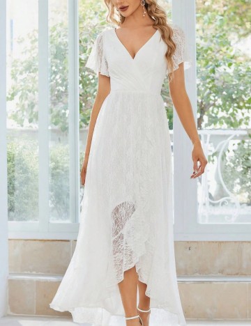 Rochie midi Shein, alb