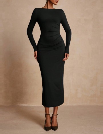 Rochie midi Shein, negru