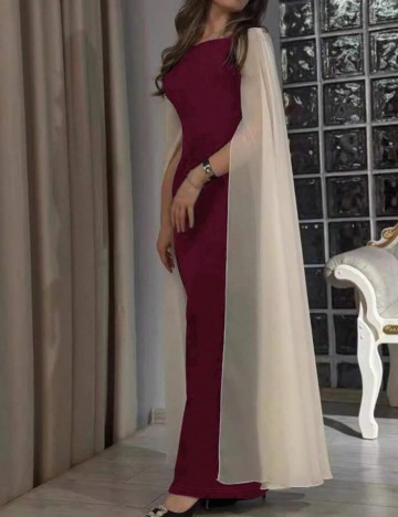 Rochie maxi Shein, mix culori