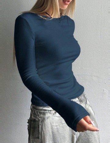 Bluză Shein, albastru