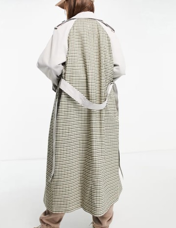 Trench ASOS, mix culori