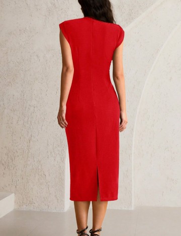 Rochie midi Shein, roșu