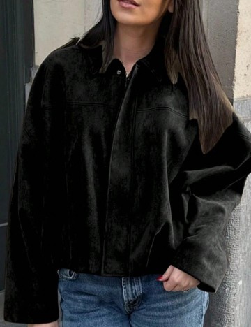 Jachetă Shein, negru