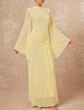 Rochie maxi Shein, galben