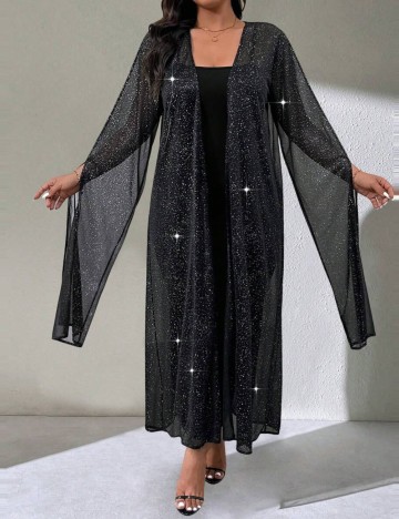 Set Rochie și Cardigan Shein, negru