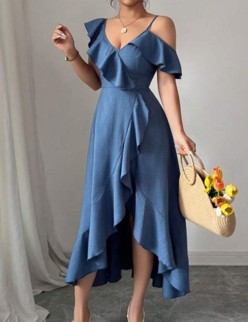 Rochie midi Shein, albastru