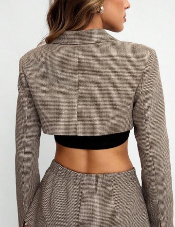 Sacou Shein, mix culori