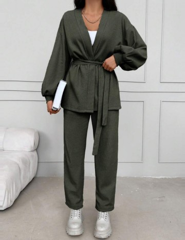 Cardigan Shein, verde