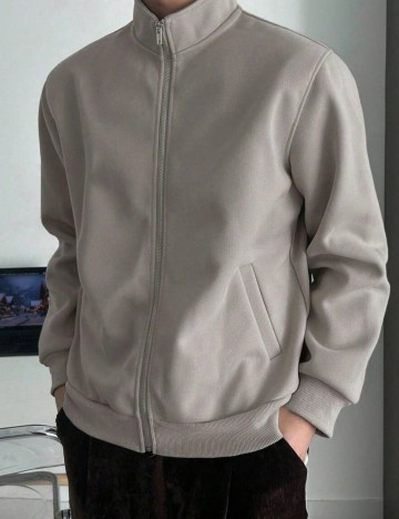 Jachetă Shein DAZY, gri