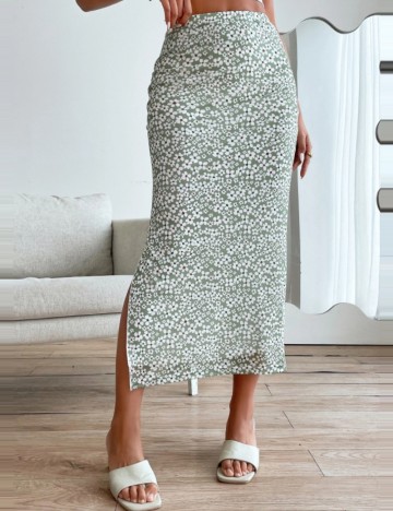 Fustă mini Shein, verde