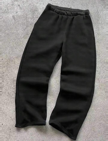 Pantaloni de trening Shein, negru