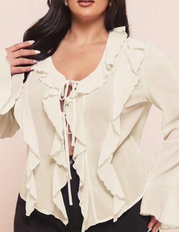 Cămașă Shein, galben