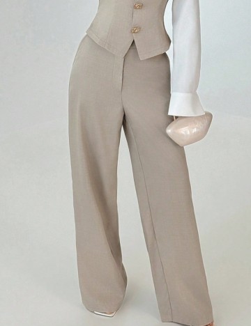 Pantaloni Shein, bej