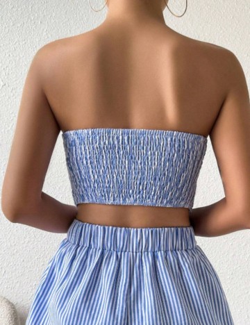 Top Shein, mix culori