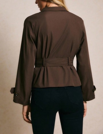 Jachetă Shein, maro