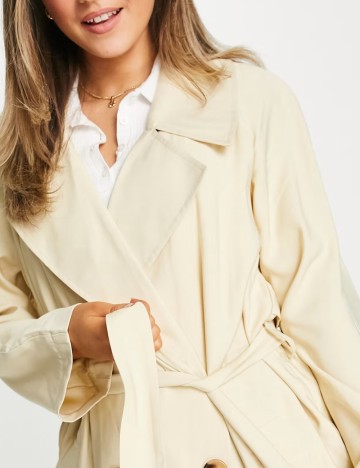 Trench ASOS, crem