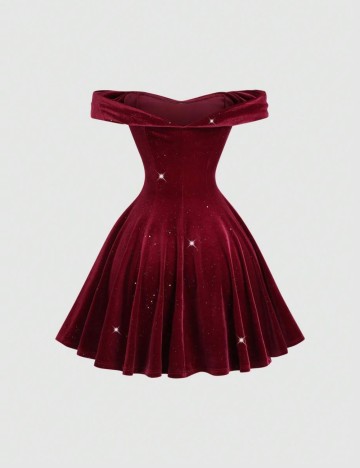 Rochie mini Shein, vișiniu