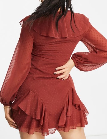 Rochie mini ASOS, cărămiziu