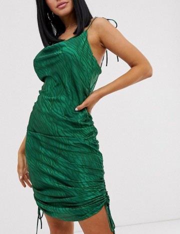 Rochie mini LIONESS, verde
