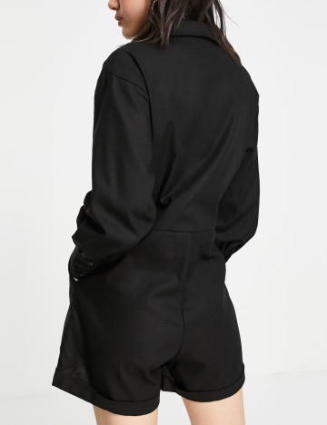 Salopetă scurtă PRETTY LAVISH, negru