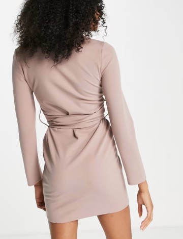 Rochie mini ASOS, bej