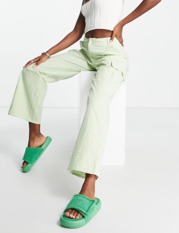 Pantaloni ASOS, verde