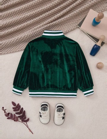 Hanorac Cu Fermoar Shein, verde