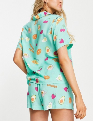 Compleu pijamale ASOS, mix culori