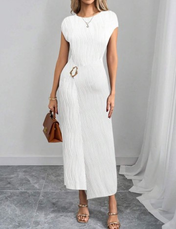 Rochie maxi Shein, alb