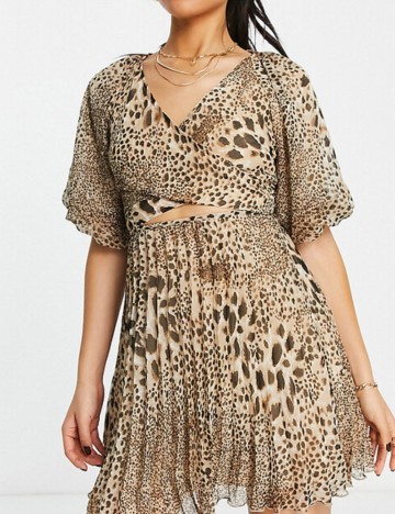 Rochie mini ASOS, maro