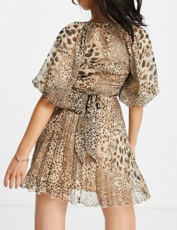 Rochie mini ASOS, maro