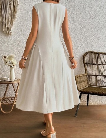 Rochie midi Shein, bej