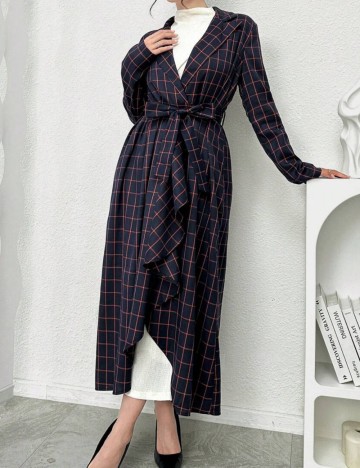 Cardigan lung Shein, mix culori