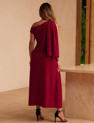 Rochie maxi Shein Curve+, vișiniu