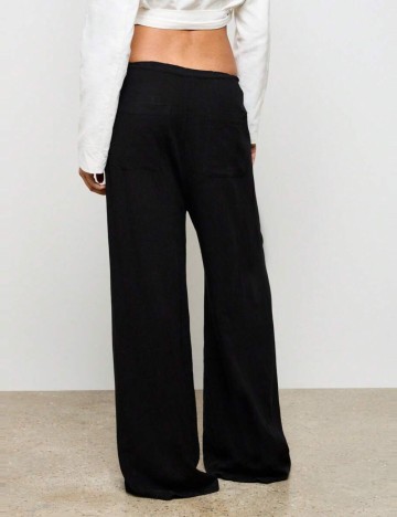 Pantaloni Shein AIIRZ, negru