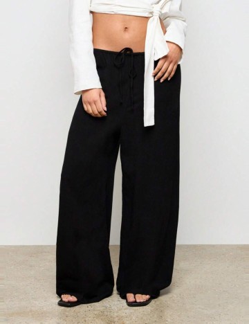 Pantaloni Shein AIIRZ, negru