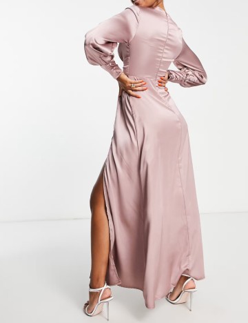 Rochie maxi Blume Studio, roz