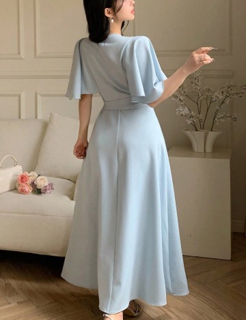 Rochie maxi Shein, verde