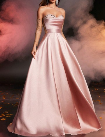 Rochie de ocazie Shein, roz