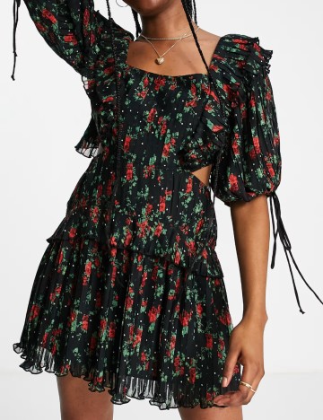 Rochie mini ASOS, negru