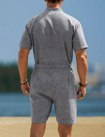 Salopetă Shein, gri